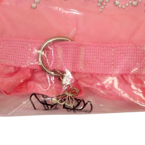Doggy Parton Pink Spoiled Dog Harness Dress Small 10-15 lbs NEW NIP Butterfly - Picture 2 of 5
